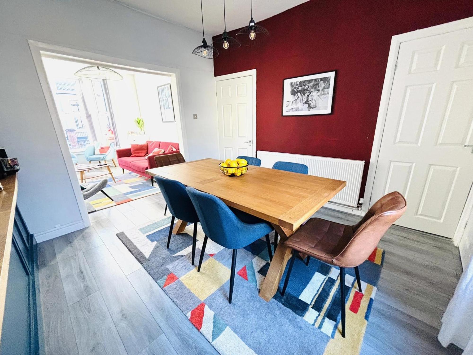 Holiday home Stylish 3br House Near Football Club Liverpool